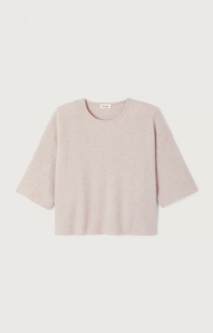 Damsville Short-Sleeve Sweater - Melange Dust - The Collective Park City