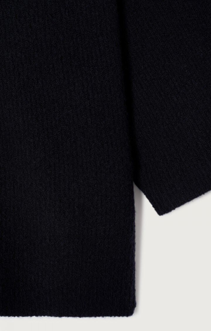 Damsville Short-Sleeve Sweater - Noir - The Collective Park City