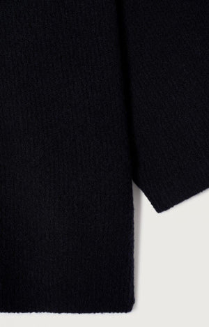 Damsville Short-Sleeve Sweater - Noir - The Collective Park City