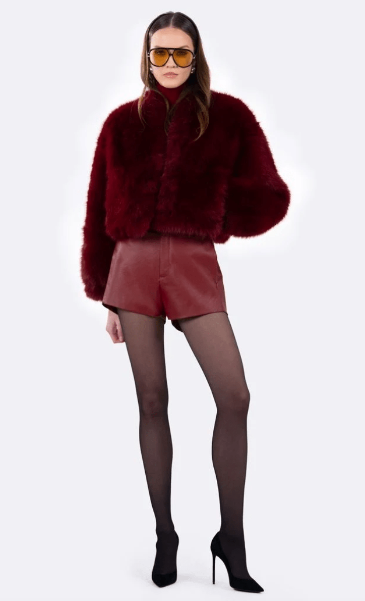 Daphne Faux Fur Jacket - The Collective Park City
