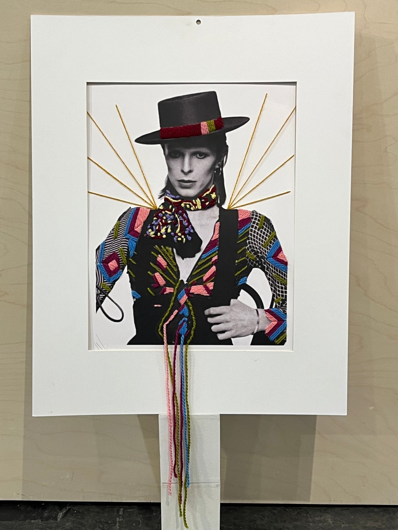 DAVID BOWIE Textile Art - The Collective Park City