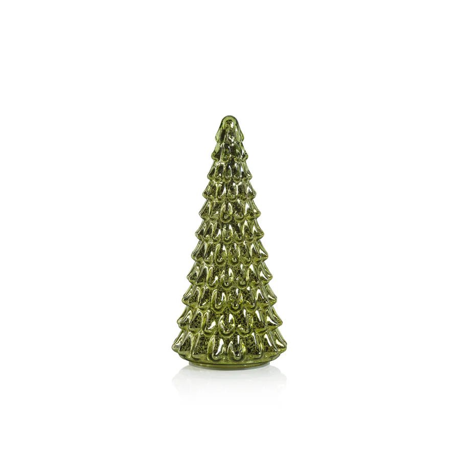 Davos LED Antique Tree - Green 14.25" - The Collective Park City
