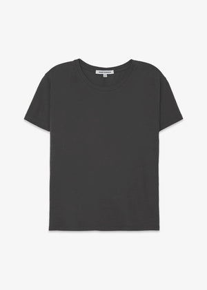 Supima Cotton Crew Neck Tee - Vintage Black