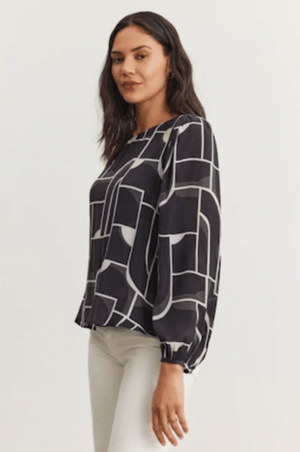 Desta Long Sleeve Blouse Top - The Collective Park City