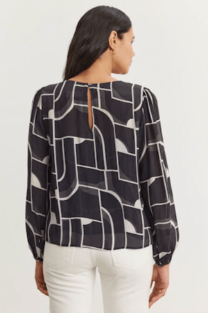 Desta Long Sleeve Blouse Top - The Collective Park City