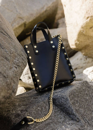NOVA Studded Mini Tote Bag