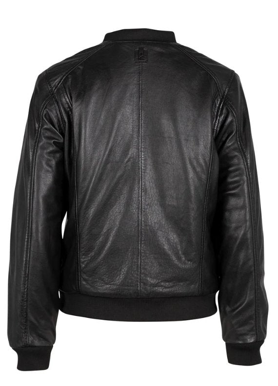 Dilay Reversible Leather Jacket - The Collective Park City