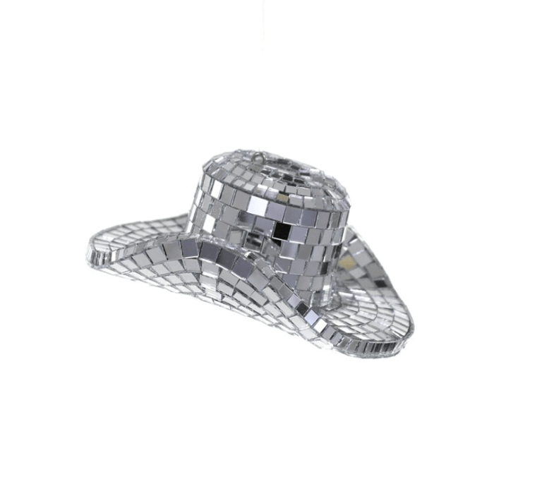 Disco Cowboy Hat Ornament - The Collective Park City