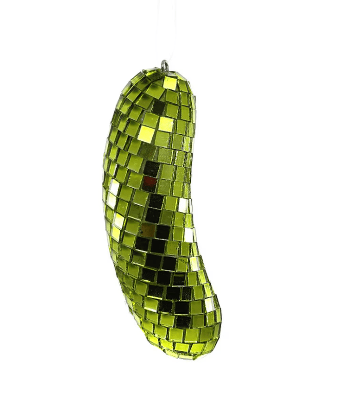 Disco Pickle Ornament - The Collective Park City