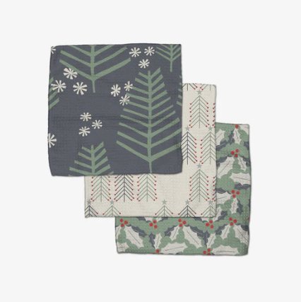 Dish Cloth - Set of 3 - Winter Wonderful - The Collective Park City