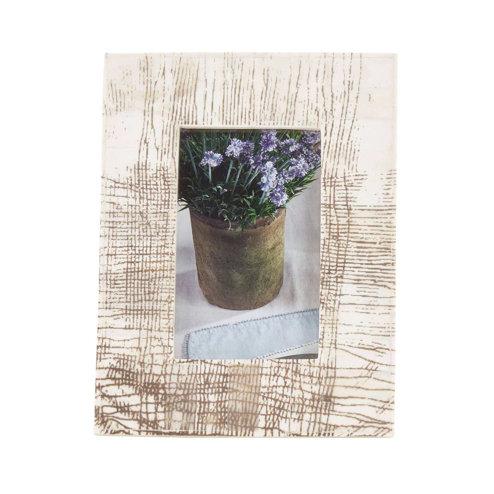 Distressed Bone Frame - The Collective Park City