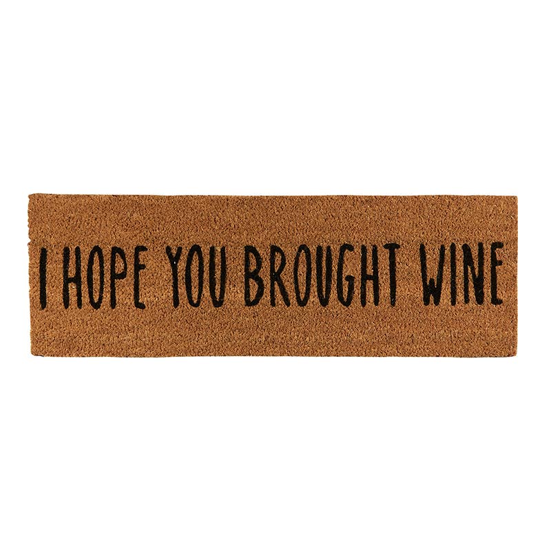 Doormat - I hope you brought wine - The Collective Park City
