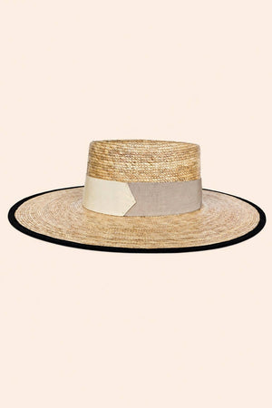 Dottie Straw Telescope Crown Hat - The Collective Park City