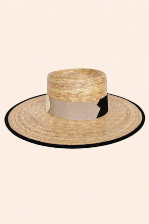Dottie Straw Telescope Crown Hat - The Collective Park City
