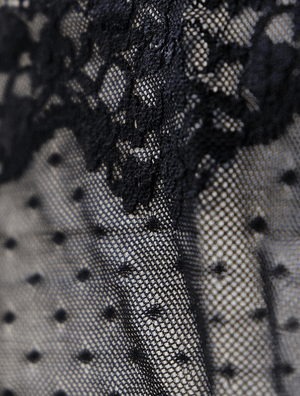 Double Take Lace Bralette - Black - The Collective Park City