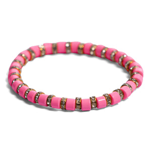 Dream in Color Enamel & Rhinestone Bracelets - The Collective Park City