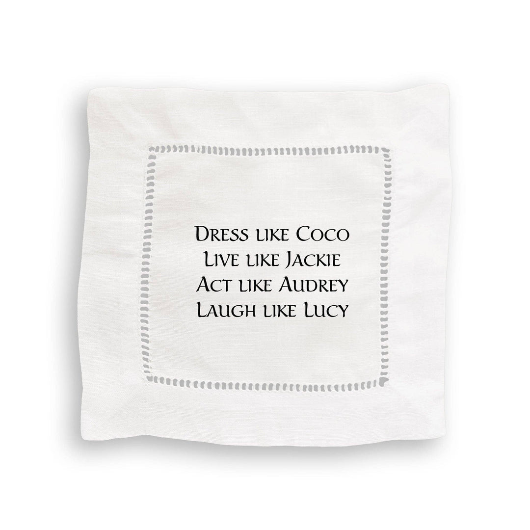 Dress Like Coco: White Guest Towel / - The Collective Park City