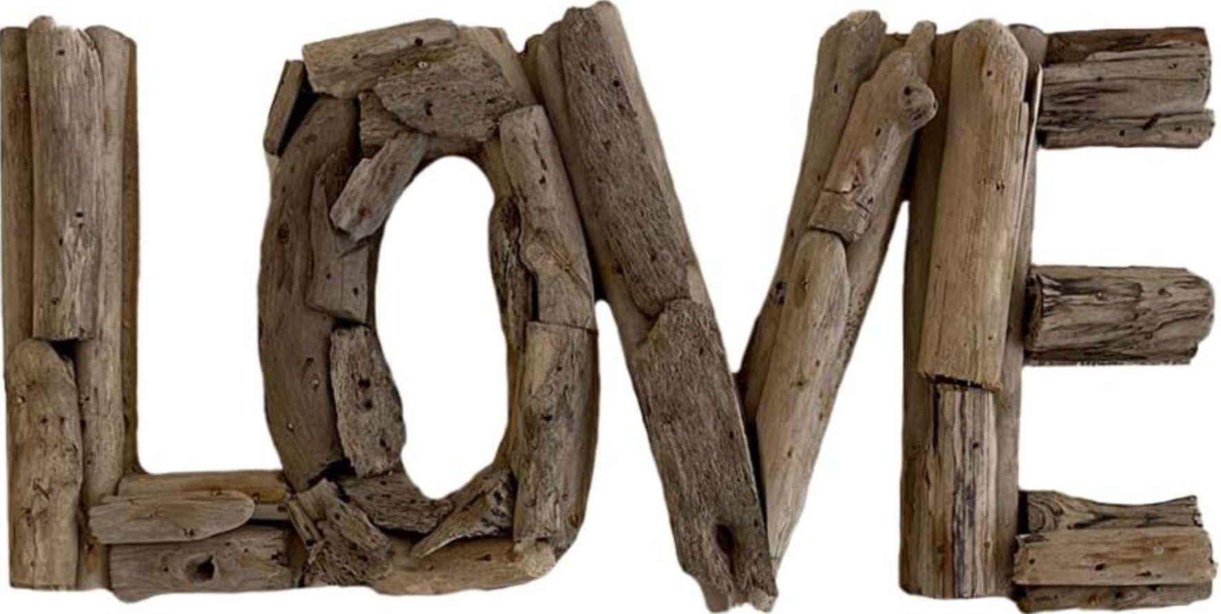 Driftwood LOVE Wall Art - The Collective Park City