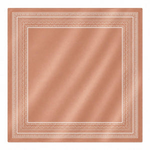 Paisley Border Print Satin Silk Square Scarf