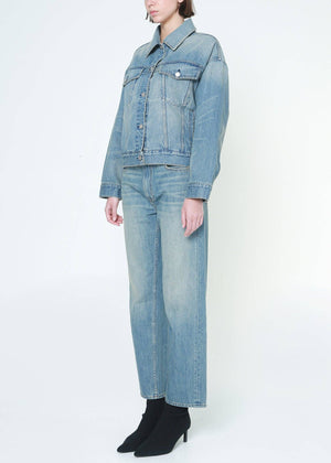 Taylor Boxy Straight Fit Jean - Key West