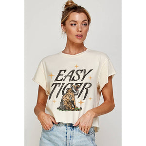 EASY TIGER Vintage Crop Tee - The Collective Park City