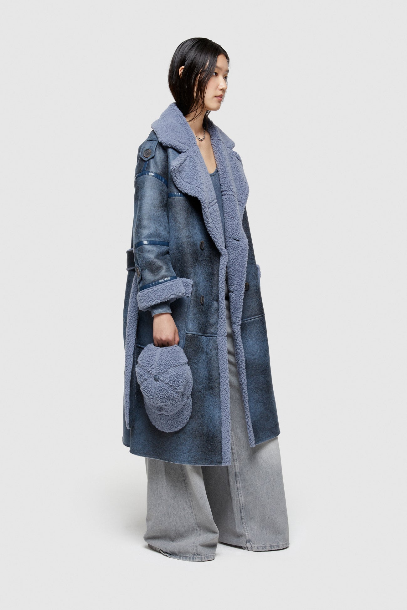 Eco - Sheepskin Reversible Coat - The Collective Park City