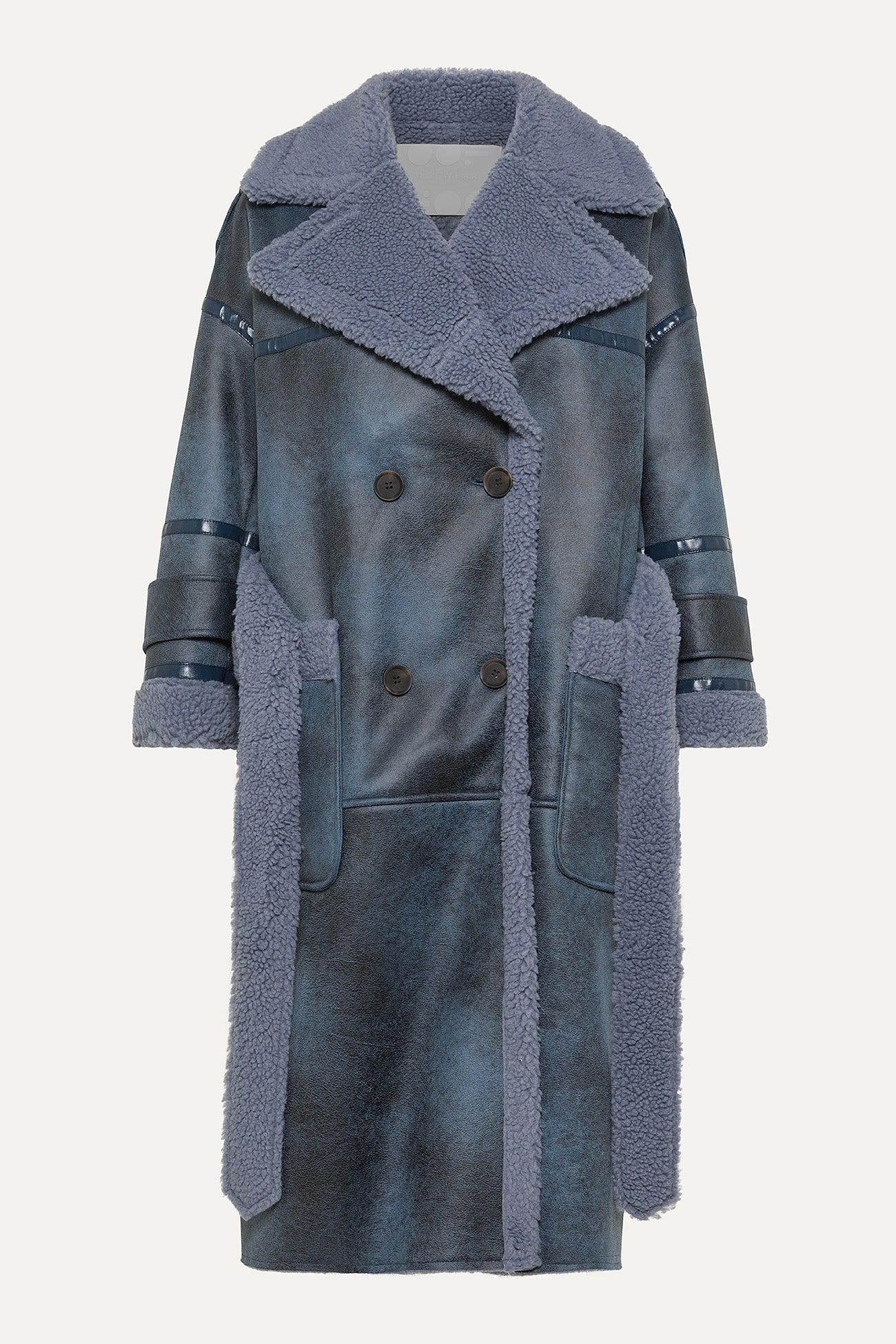 Eco - Sheepskin Reversible Coat - The Collective Park City