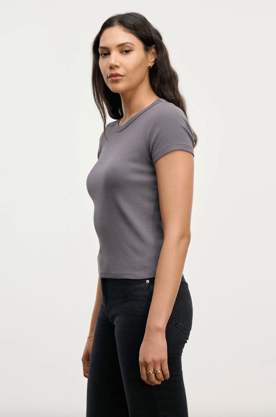 Eddie Crewneck Tee - The Collective Park City