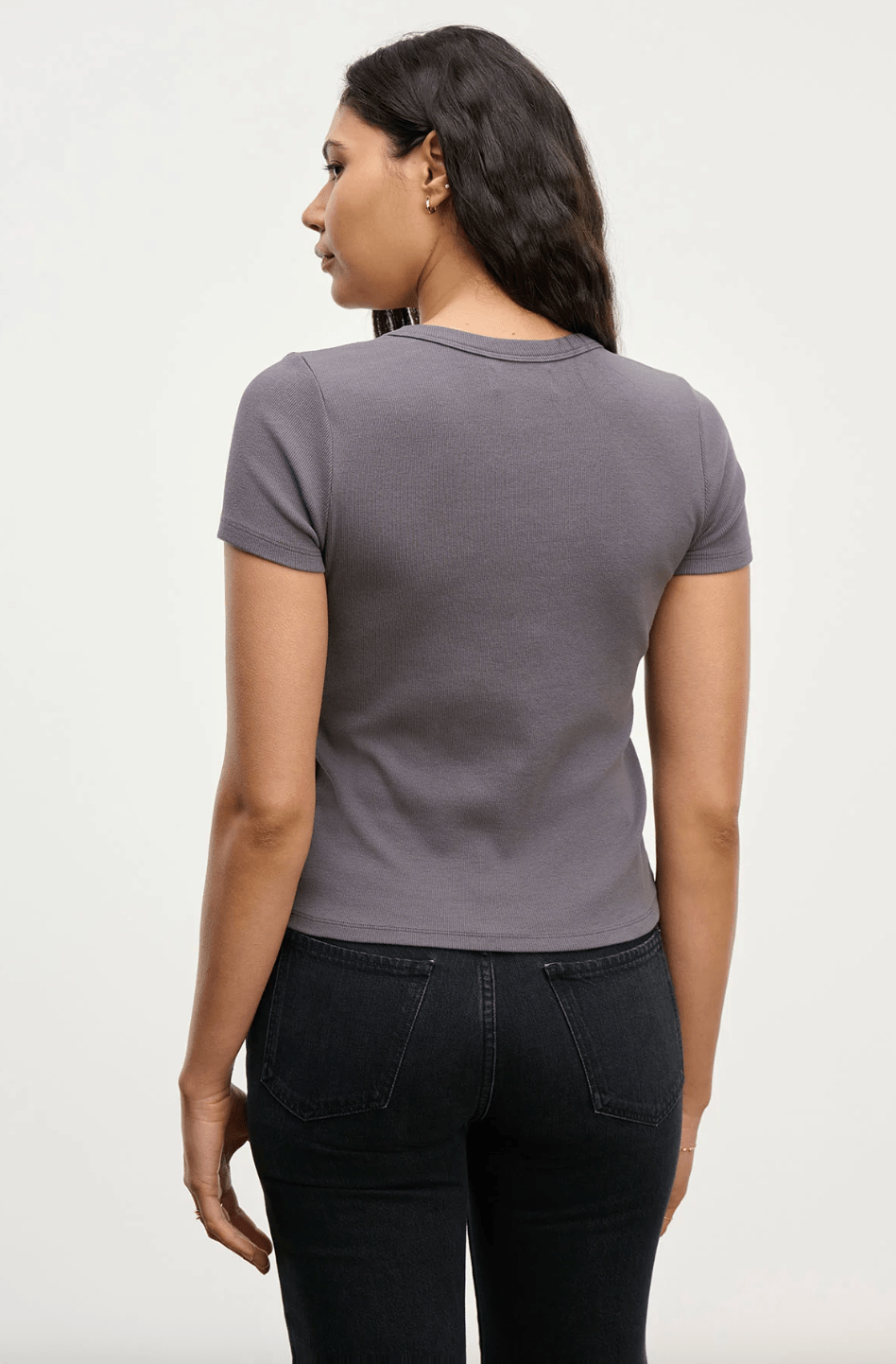 Eddie Crewneck Tee - The Collective Park City