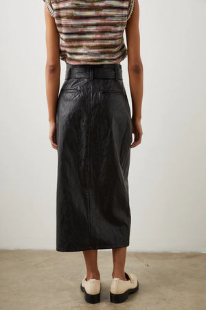 Edem Faux Leather Skirt