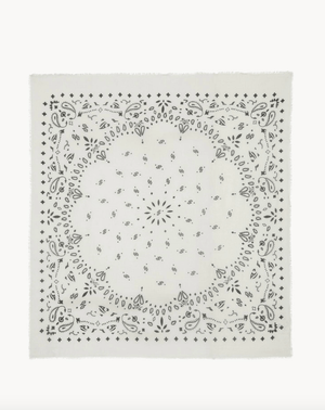 Effy Bandana Scarf - Blanc - The Collective Park City