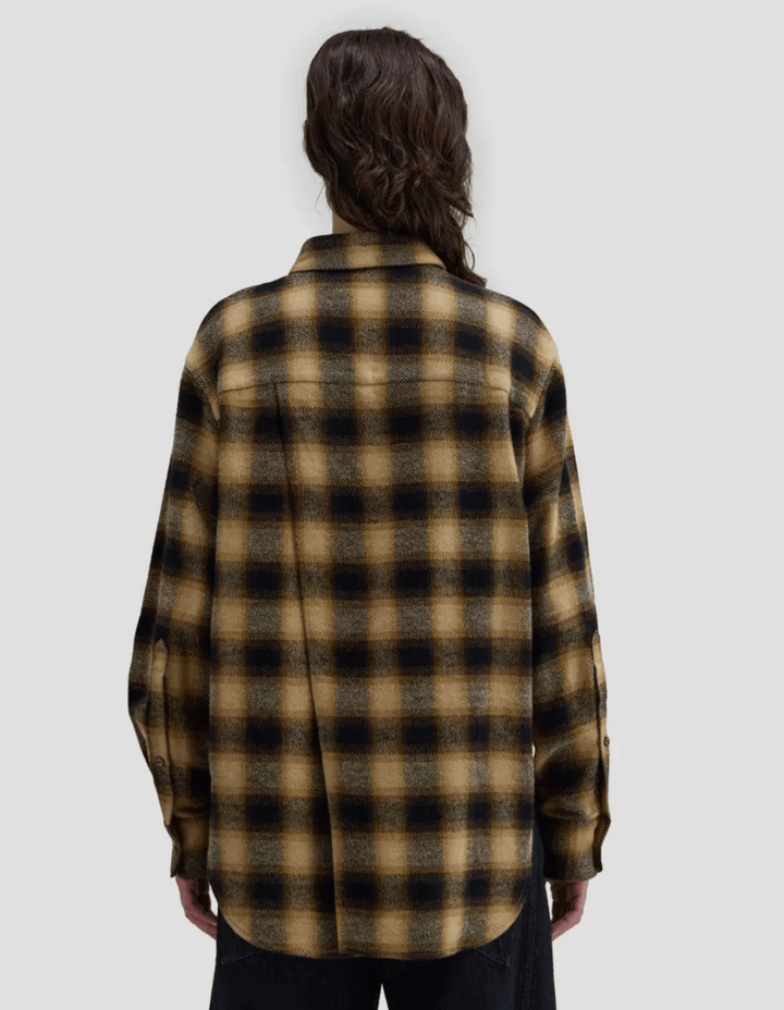 El Plaid Button Down Top - The Collective Park City