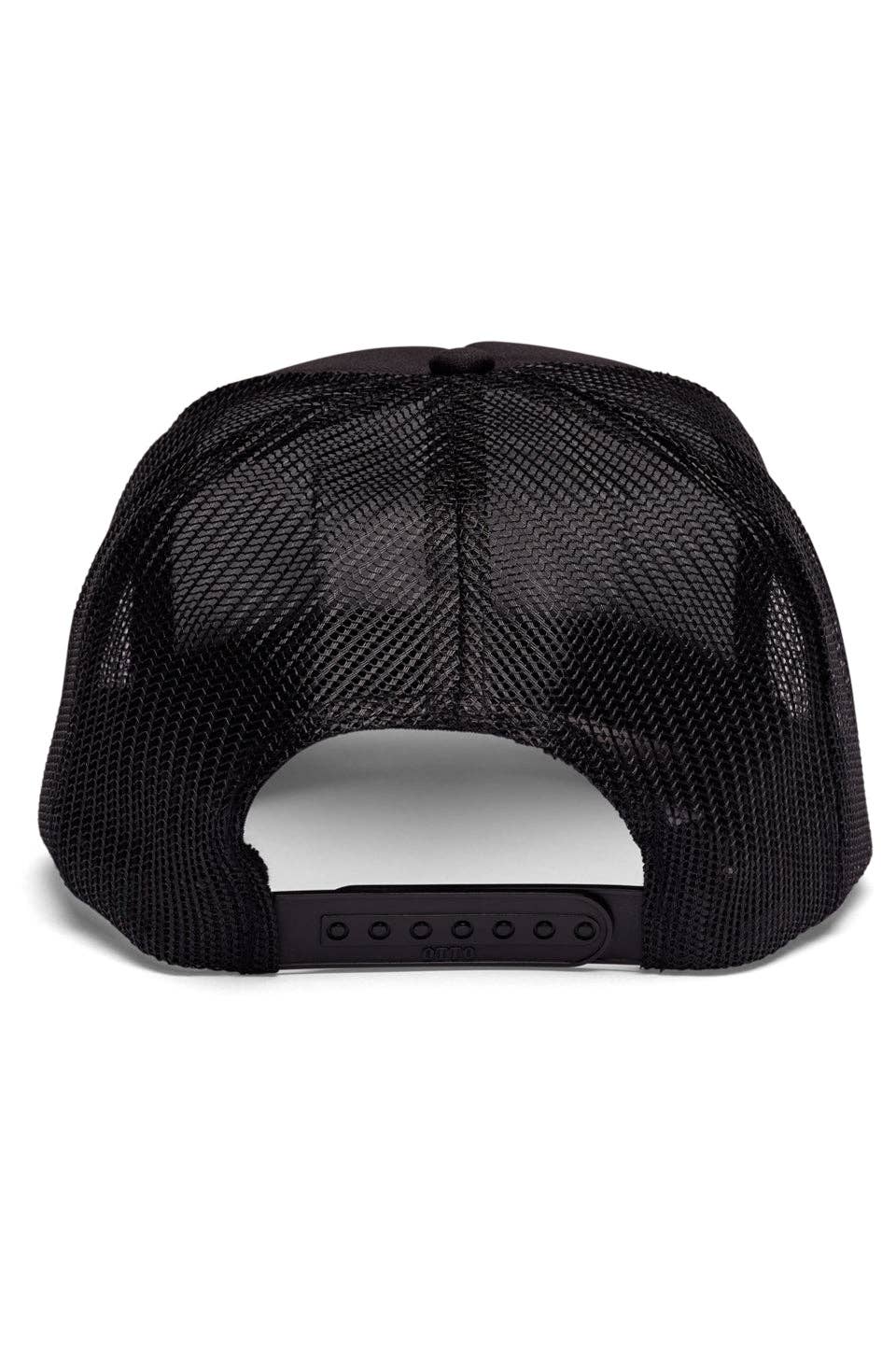 Electric Rainbow Trucker Hat - Black - The Collective Park City