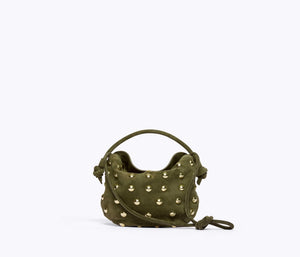 Elis Studded Suede Bag - The Collective Park City