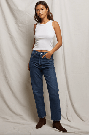 elle Ribbed Tank Top - The Collective Park City