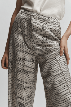 Ellis Printed Trouser - The Collective Park City