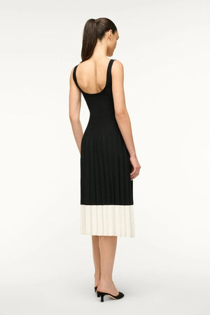 Ellison Dress - Black & Ivory - The Collective Park City