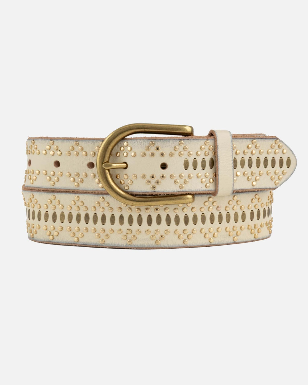 Elora | Leather Studded Belt - The Collective Park City