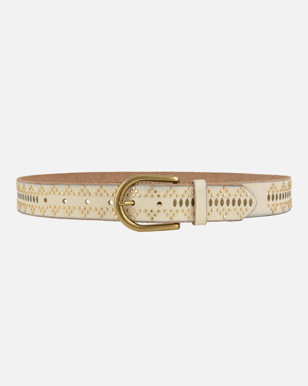 Elora | Leather Studded Belt - The Collective Park City