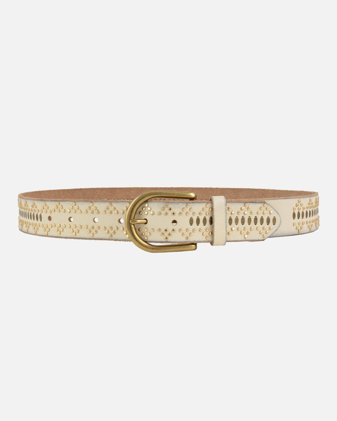 Elora | Leather Studded Belt - The Collective Park City