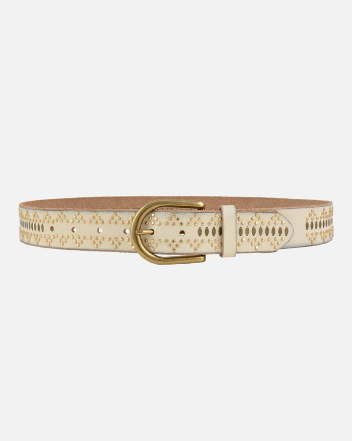 Elora | Leather Studded Belt - The Collective Park City