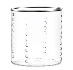 Embossed Water Glass - The Collective Park City