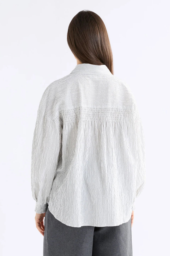 Erden Button-Down Blouse - The Collective Park City