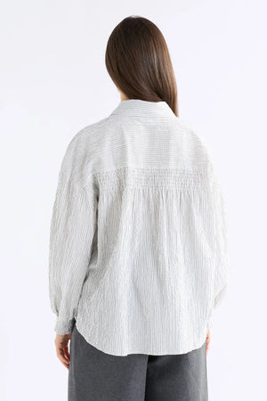 Erden Button-Down Blouse - The Collective Park City