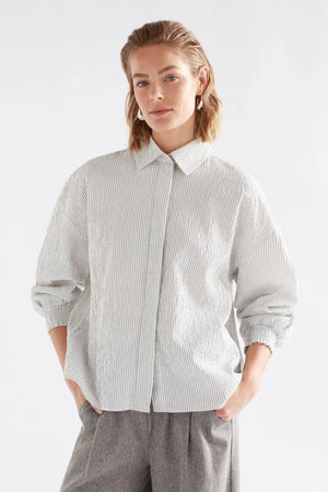 Erden Button-Down Blouse - The Collective Park City
