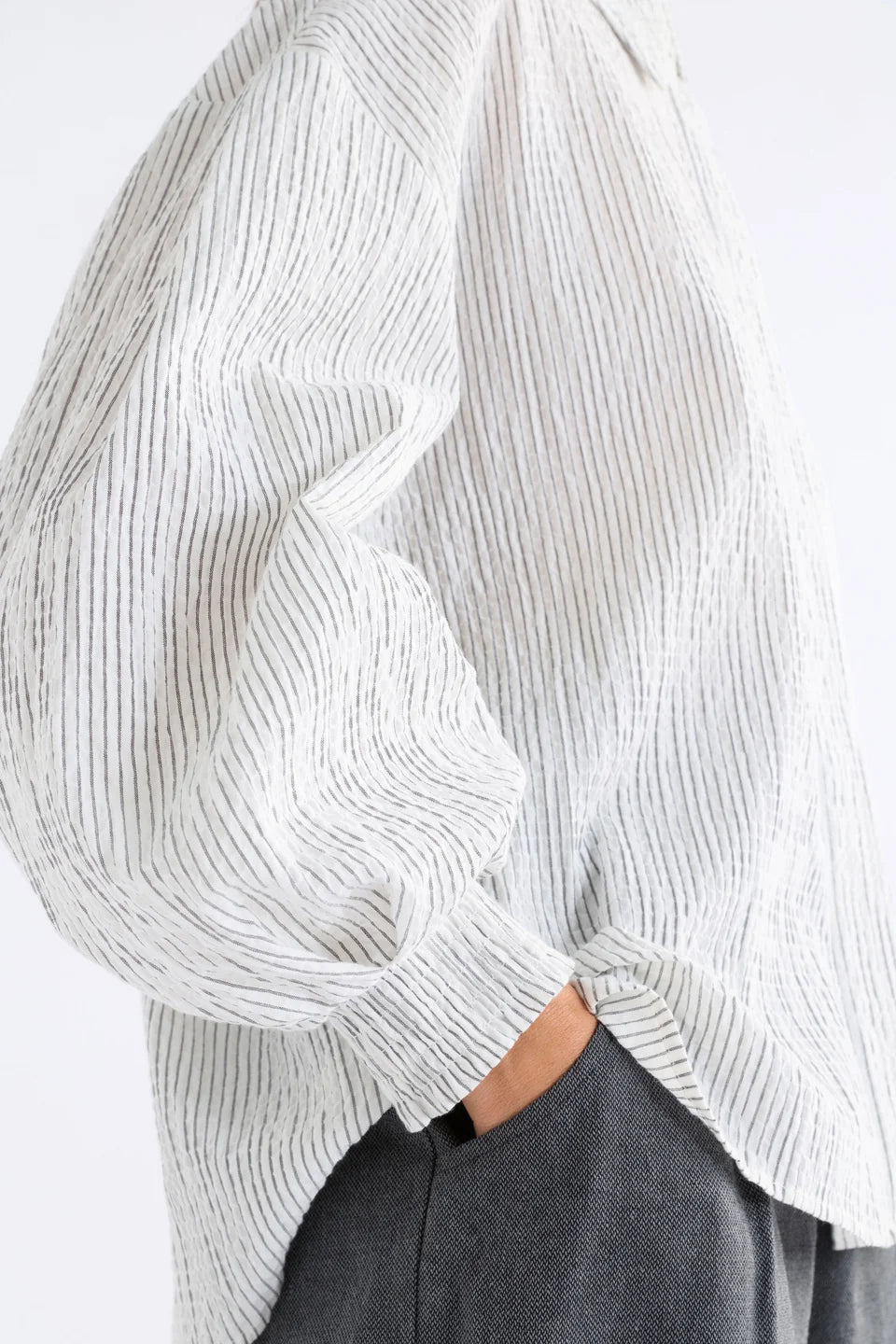 Erden Button-Down Blouse - The Collective Park City