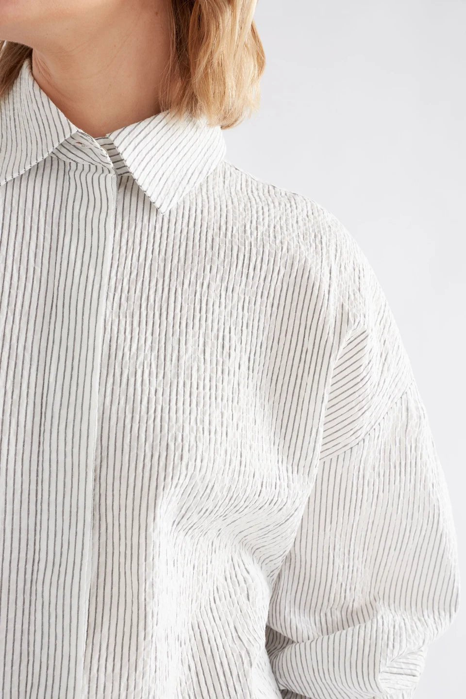 Erden Button-Down Blouse - The Collective Park City