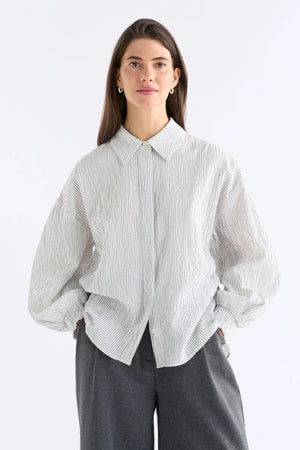 Erden Button-Down Blouse - The Collective Park City