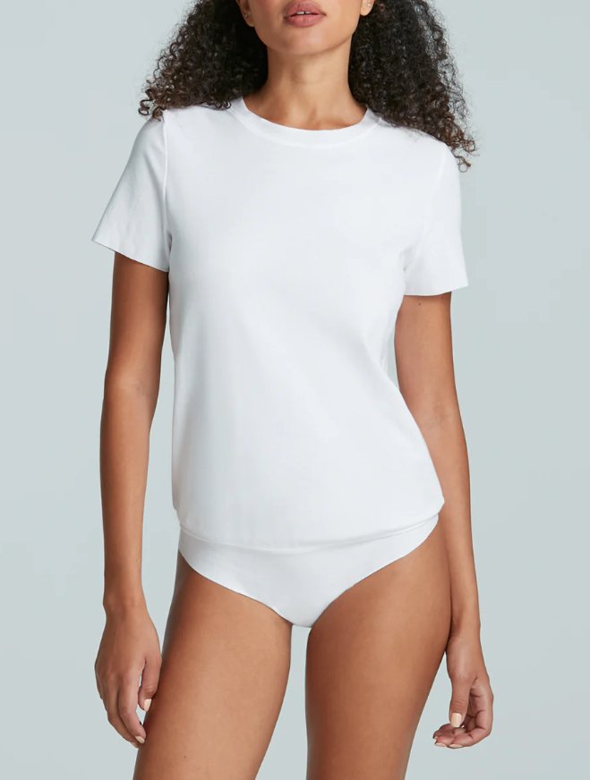 Essential Cotton Crew Bodysuit - The Collective Park City