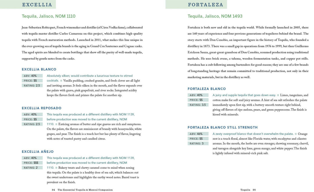 Essential Tequila &amp; Mezcal Companion Cocktail Book - The Collective Park City
